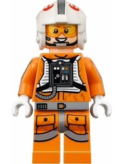 LEGO Minifigure -- Snowspeeder Gunner Will Scotian (75144)-Star Wars / Star Wars Episode 4/5/6 -- SW0827 -- Creative Brick Builders